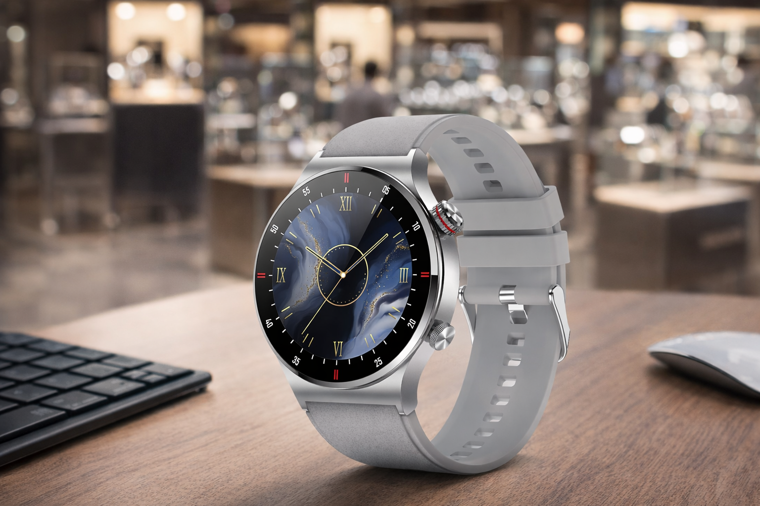 QW33 Round Smart Watch